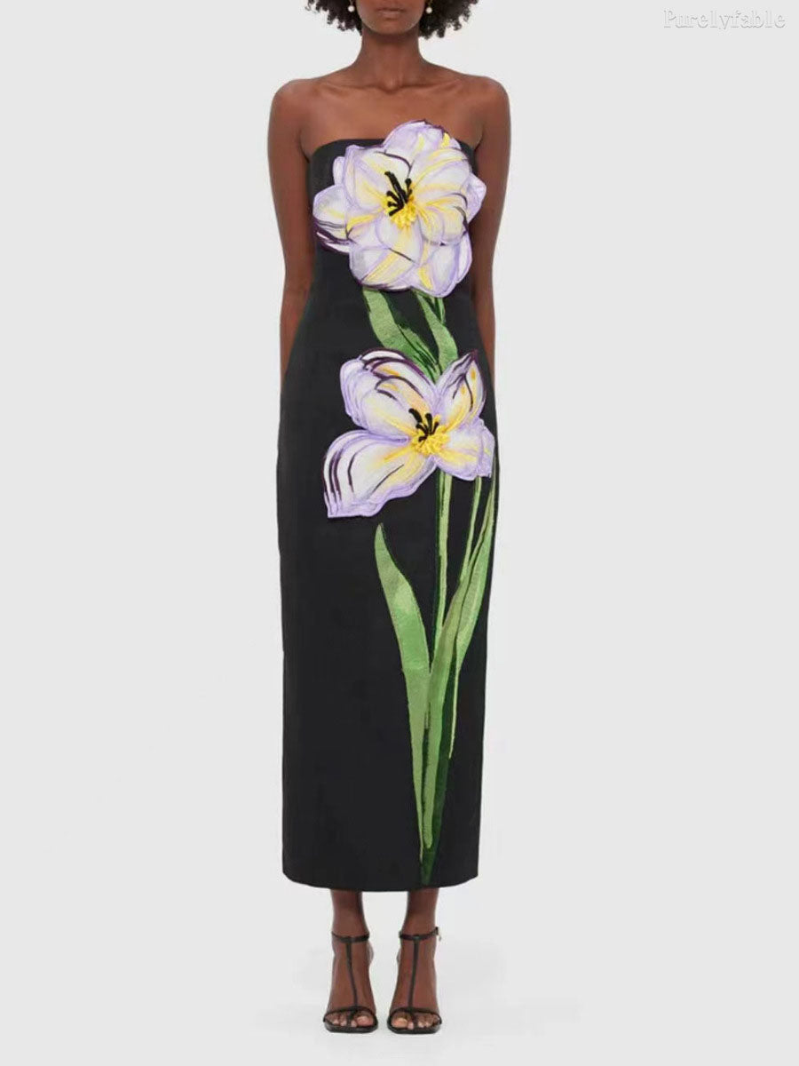 Elina's European-style elegant design dress