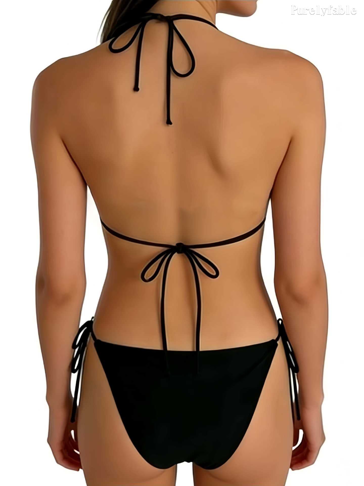 Shell-Beaded Bikini