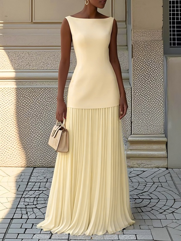 Harper Sleeveless Tank Top & Maxi Dress Two-Piece Set