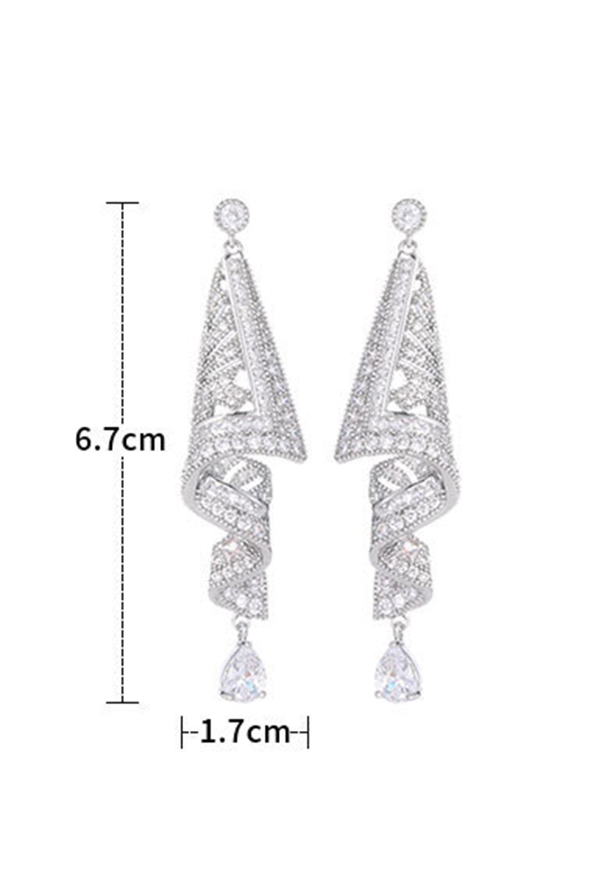 Vintage Gemstone Dangle Earrings