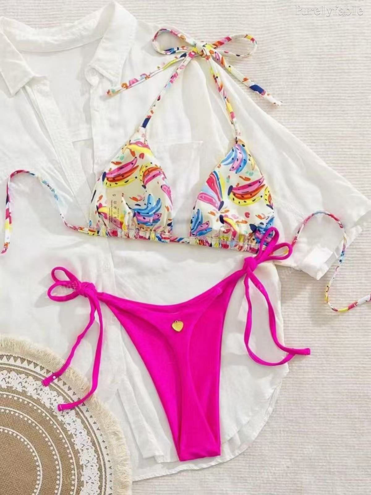Two-Piece Bikini Swimsuit