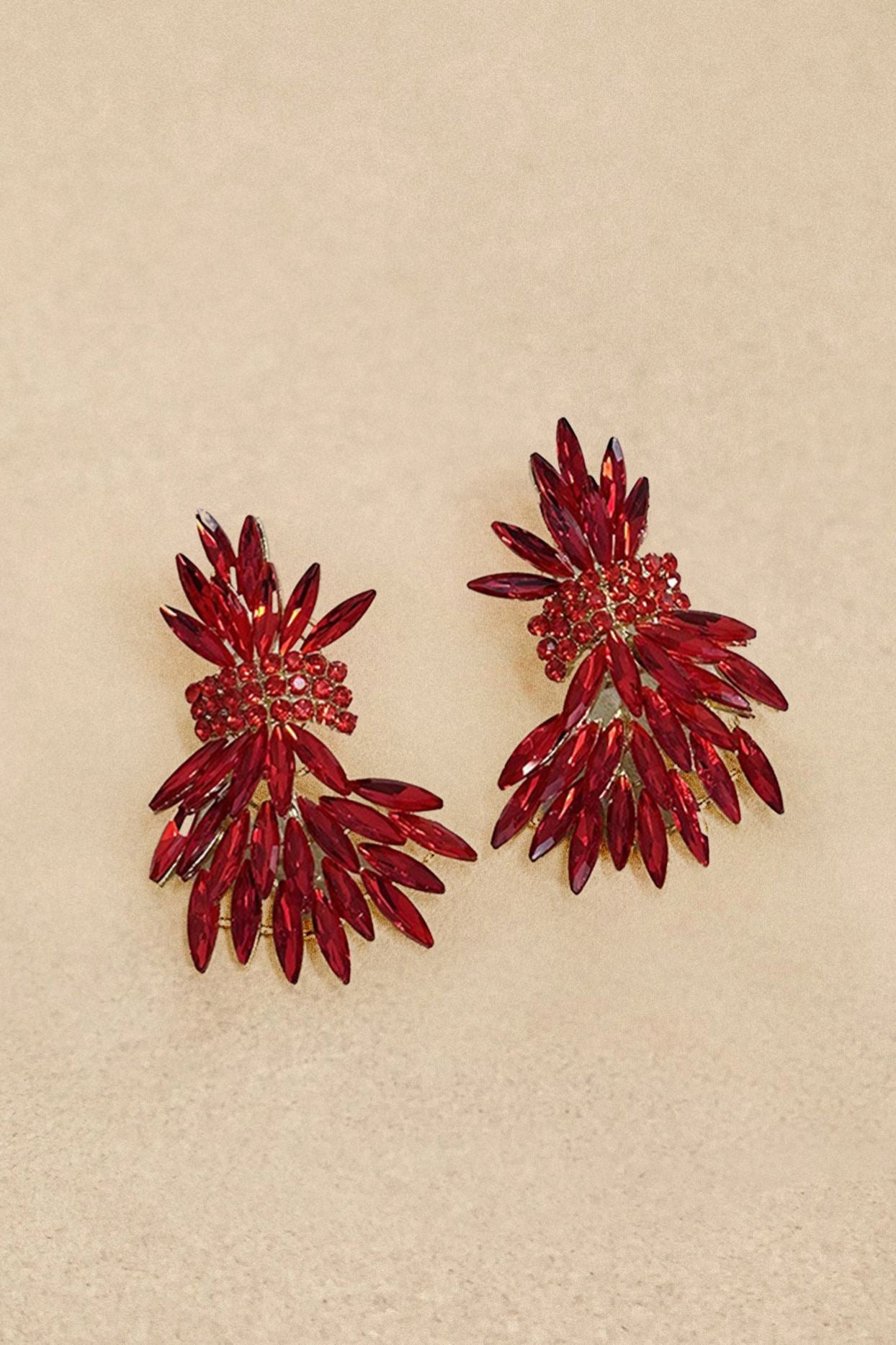 Marquise Cut Crystal Earrings