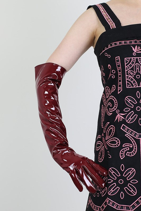 Alison PU Leather Gloves
